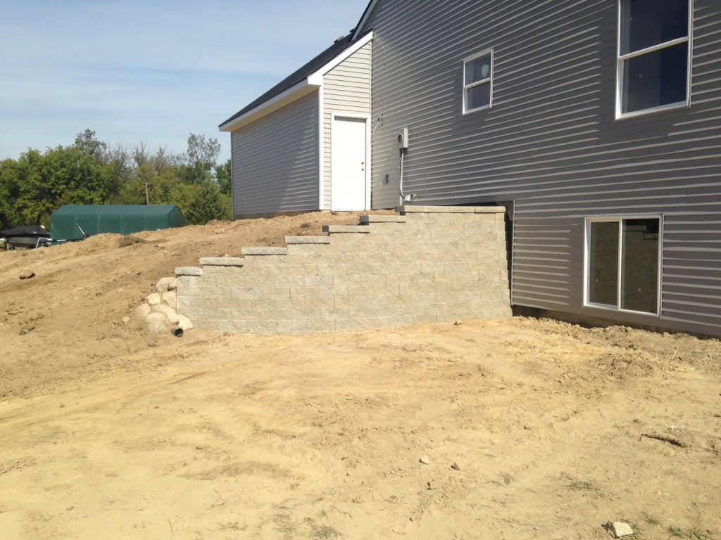 Retaining wall 2