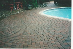 BRICK PAVER POOL PATIO