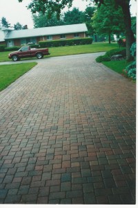 BRICK PAVER DRIVEWAY