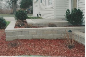 BRICK PAVER FRONT ENTRANCE DEXTER