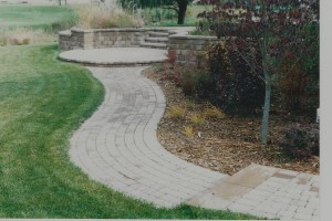 RAISED BRICK PAVER PATIO ANN ARBOR