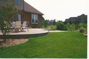 RAISED BRICK PAVER PATIO ANN ARBOR