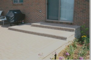 RAISED BRICK PAVER PATIO ANN ARBOR