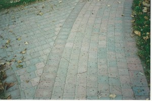 VINTAGE BRICK PAVER WALK