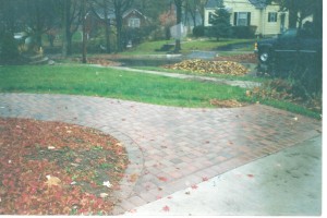 VINTAGE BRICK PAVER FRONT WALK