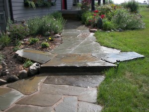 LEDGEROCK STEP, BLUESTONE WALK SALINE